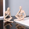 Abstract Thinker Resin Ornament Delicate Colors Fine Textures Realistic Poses Living Room Light Luxury Decorations