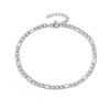 Retro Punk Metal Chain Versatile Women's Anklet