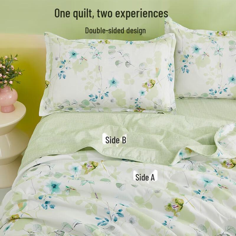 

Hengyuanxiang Class A Antibacterial Soybean Fiber Summer Quilt