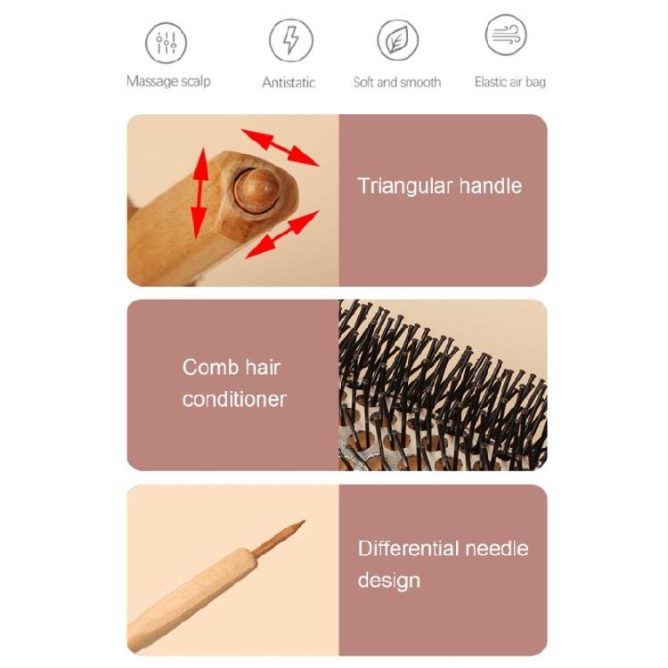 Fast Blow Drying Aluminum Hairbrush With Hollow Design For Efficient Heat Management For Everyday Hair Styling