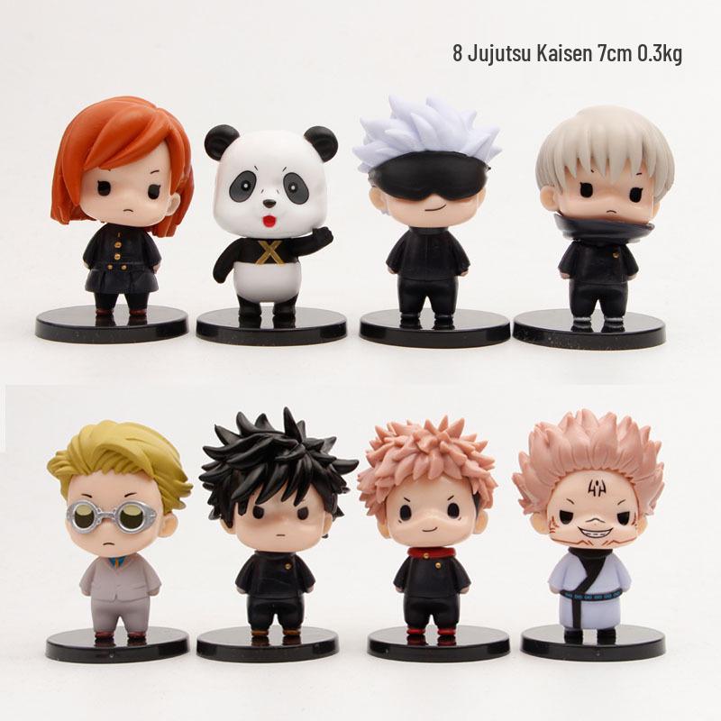 Jujutsu Kaisen Figures: Gojo, Yuji, Sukuna - Gashapon Dolls