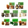 DIY Button Christmas Ornament Kit Highland Cow/Rabbit/Owl Animal Button Ornament Making Set Hand-Assembled Xmas