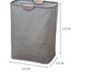 Laundry Basket Cotton Linen Dirty Clothes Baskets Organizer Foldable Sundries Storage Bag Foldabling Hamper