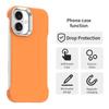 For iPhone 16 Magnetic Case Frameless Ultra Thin TPU+PET Phone Cover Reinforced Corners