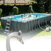 Above Ground Pool Hose Guide Hook, Side Mount Support Frame for Hose Routing and Side Area Placement During Use