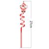 Spiral Christmas Plastic Straw Food Grade Christmas Party Decor Christmas Cartoon Straw  Children