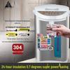 Seven-Stage Insulated 304 Stainless Steel Electric Kettle with Intelligent Temperature Control