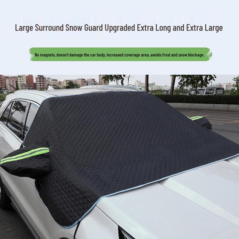 Thickened Winter Windshield Snow and Frost Protection Cover