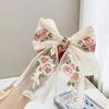 Embroidery Hair Bows Lace Big Bows Hair Clip Women Elegant Spring Clip Spring Summer Hair Accessories Women Barrettes