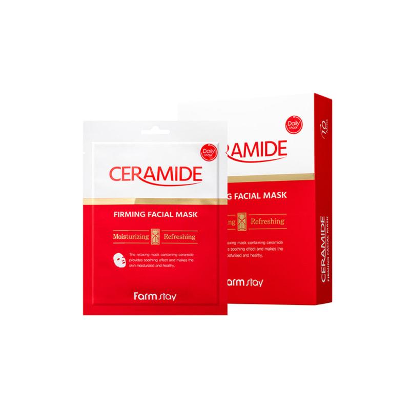 Ceramide Firming Facial Mask Pack (10 Sheets)