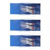 3 Groups Fishing Hook Kits Fishing Nylon Line Stainless Steel Luminous Hook Set for Freshwater
