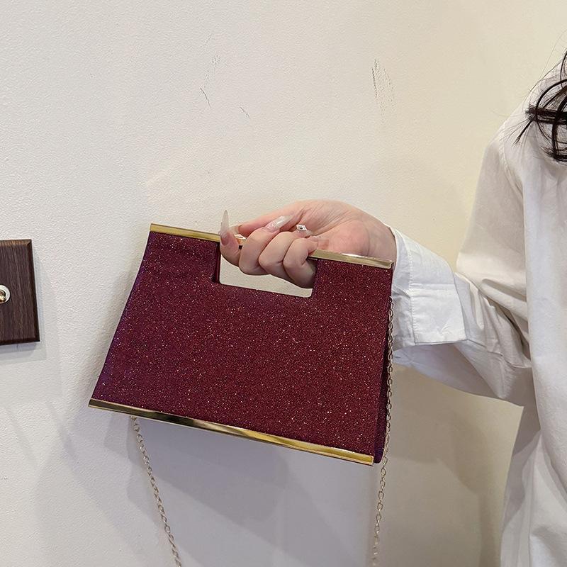 Bag women's bag 2025 new European and American fashion bright star shoulder bag ins foreign style versatile hand carry messenger tote bag