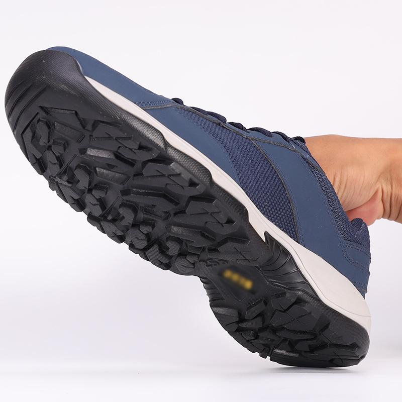 

New summer ground work shoes men s ultra-light wear-resistant maintenance trekking college casual running shoes 46 королевский синий