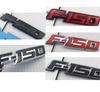 Durable Red Black 3d Raised Plastic Emblem Badge Letter For 09-14 Ford F150 Tailgate