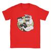 Popeyed Vintage Icon T Shirt for Unisex Pure Cotton Fun TShirts Round Neck  Tees Short Sleeve Tops Plus Size