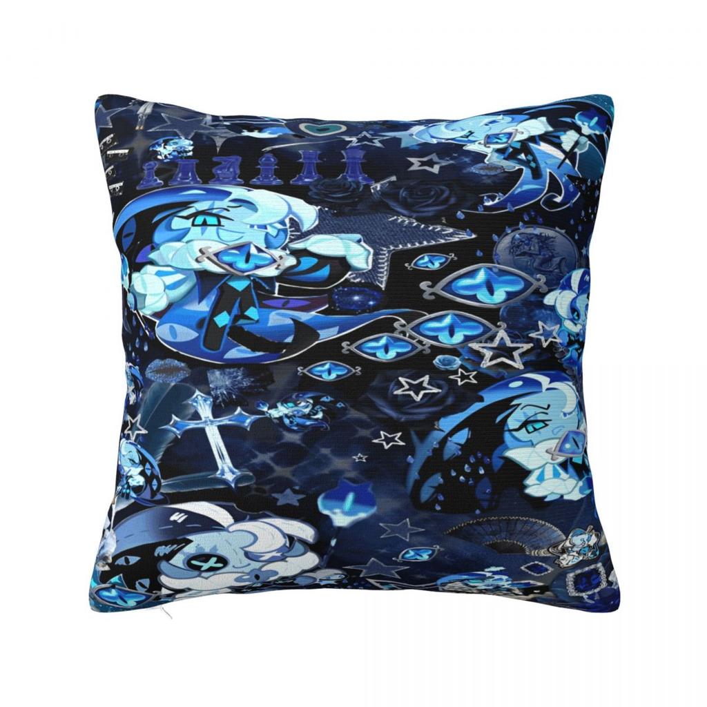 Cookie Run Kingdom Printed Pillowcases Cushion Cover Pillow Covers Y2K Bedroom Decor Zipper Multiple Sizes