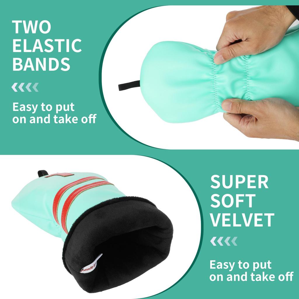 Cross-Border Golf Club Head Covers: Digital Stripe Design