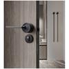 Nordic Door Handle Simple Indoor Mechanical Lock Bedroom Study Office Wooden Door Handle Split Lock