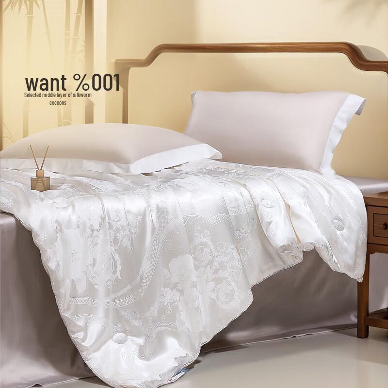 FUANNA Winter Tussah Silk Quilt