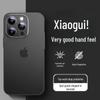 IPhone 16 Pro-ს ქეისი - თავსებადი iPhone 15-თან, ტიტანის ფერი, ულტრა თხელი, მქრქალი გამჭვირვალე, პრემიუმ შეგრძნება