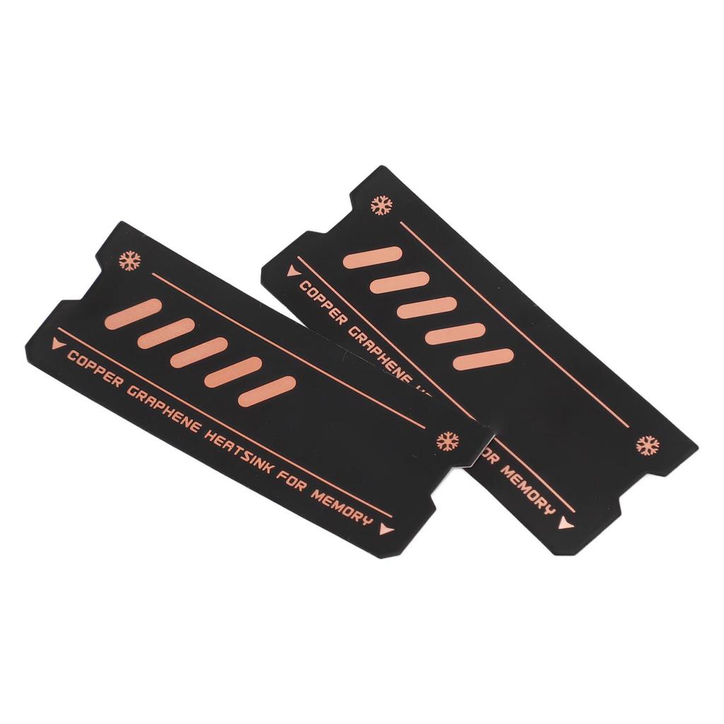 Laptop Memory Heatsink Dual Layer Graphene Copper Foil Random Access Memory Cooler for DDR5 DDR4