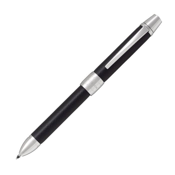 Pilot 2+1 Ridge Leather Black BTHR-3SL-B Multi-Function Pen (2x0.7mm + 0.5mm)