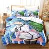 New Sora No Method Celestial Method Bedding Set Single Twin Full Queen King Size Bed Set Adult Kid Bedroom Duvetcover Sets Anime