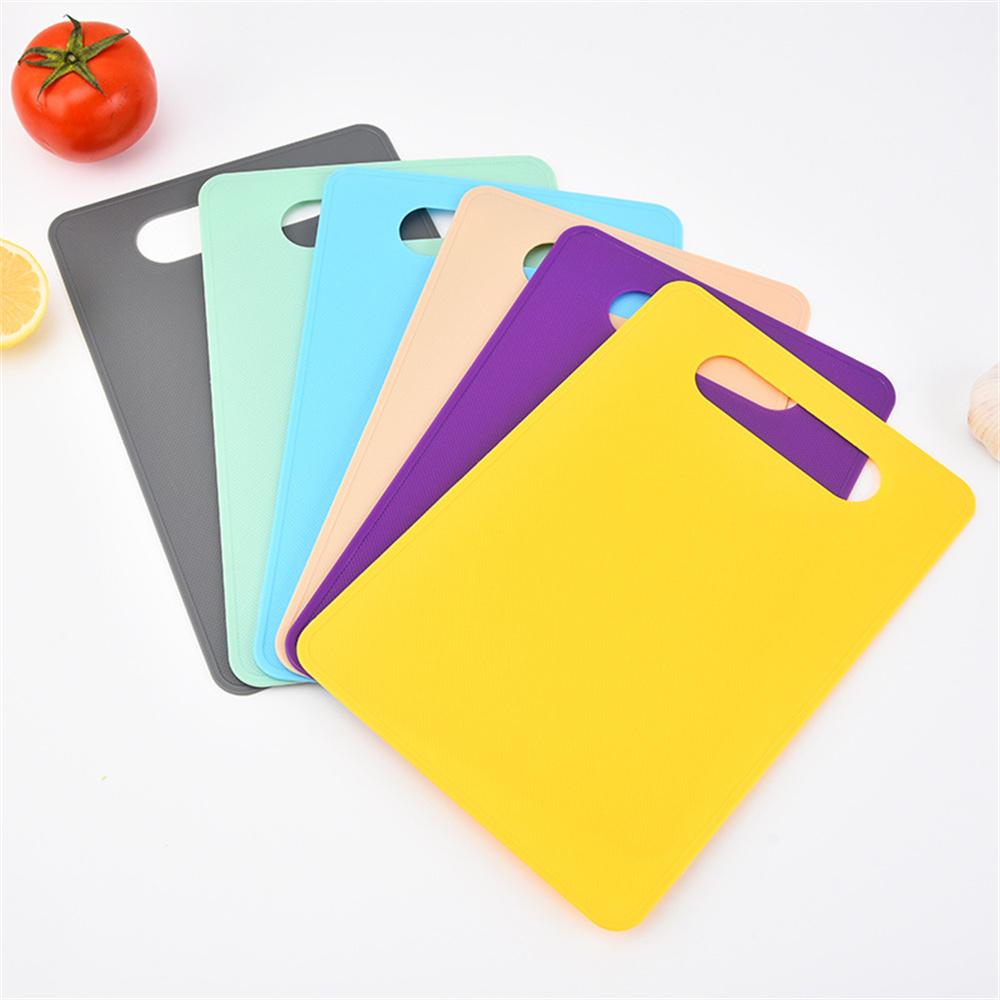 1pc Durable PP Cutting Board Non-slip Vegetable Fruit Chopping Board for Home Kitchen Camping Kitchen,Dining & Bar TB Sale