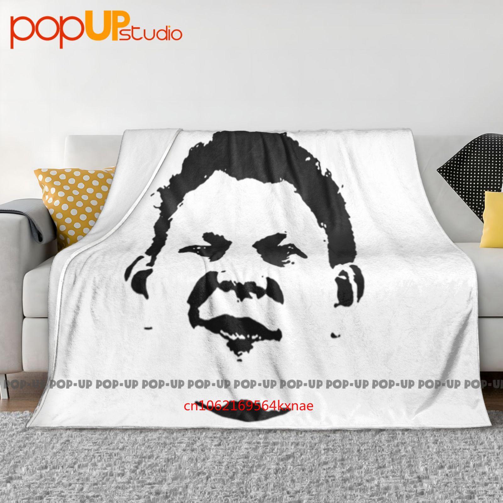 Brady Tkachuk Big Face Silhouette Ottawa Hockey Fan Ultra-Soft Blanket Quilt Winter Sofa Cover Bed Covers 30x40in