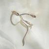 European & American Retro Snake-Shaped Adjustable Ring: Trendy Women's Wrap-Around Index Finger Jewelry.