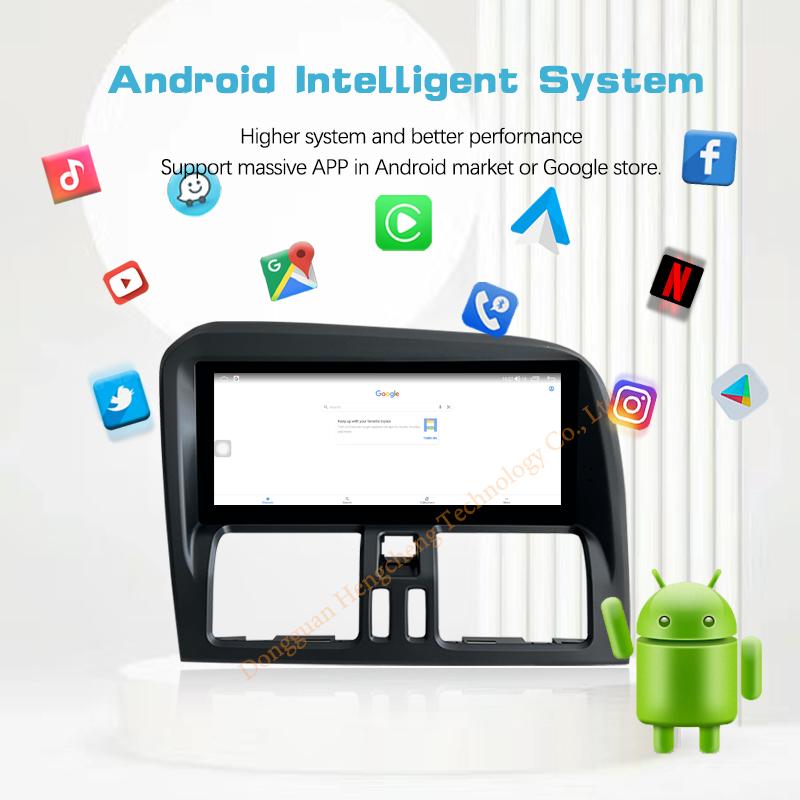 8.8Inch For Volvo XC60 2011-2017 Car Multimedia Video Player GPS Navigation Radio Android12 8+128G 8Core CarPlay 4G 360Camera