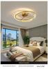 Italian Minimalist Crystal LED Ceiling Light for Bedroom and Living Room