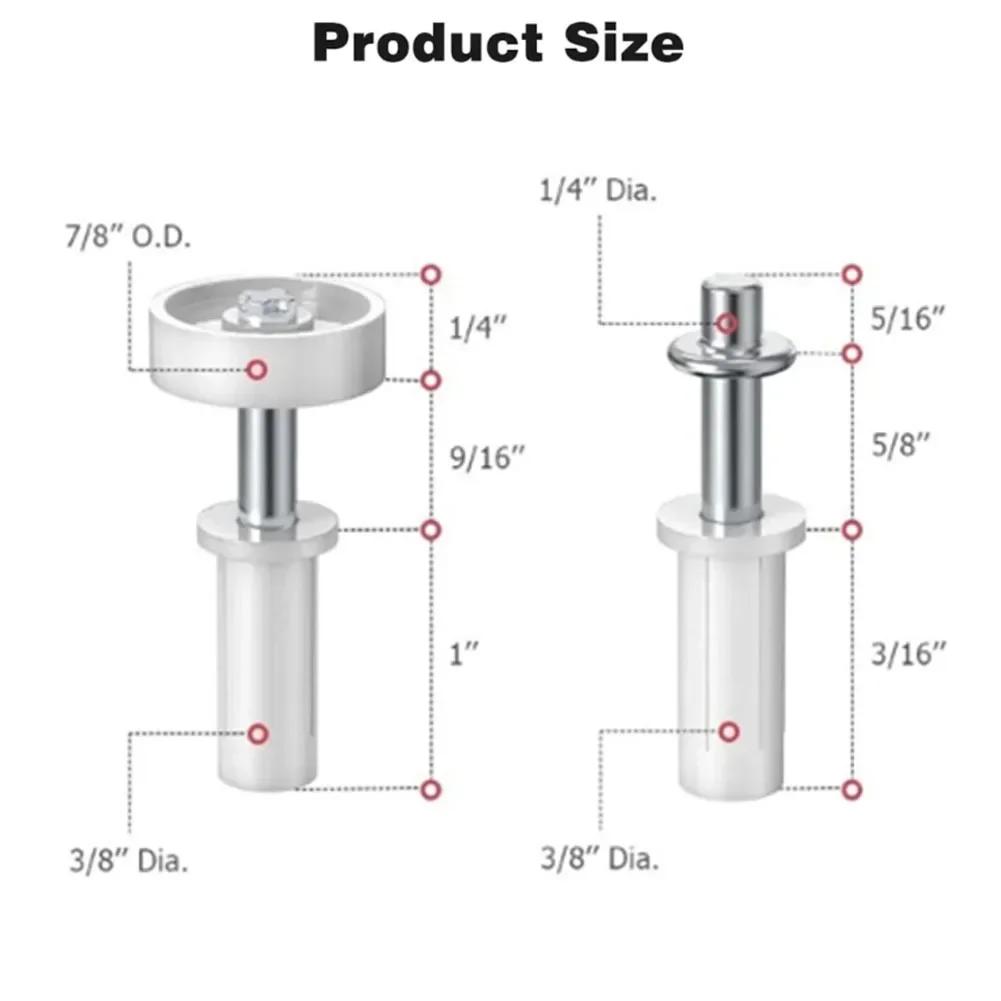 4PCS Bifold Door Top Pivot Hinge Guide Wheel Bifold Cabinet Door Hardware Repair Parts Sliding Door Metal Top Pivot