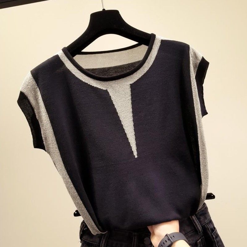 

Внешняя торговля Экспорт Срезанный ярлык Хвостовой заказ Fil-Lumiere Трикотажный жилет Black All yards