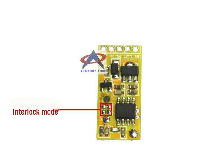 Compact Single-Channel Remote Control Switch with Manual Button for 3.7V-12V LED Relay