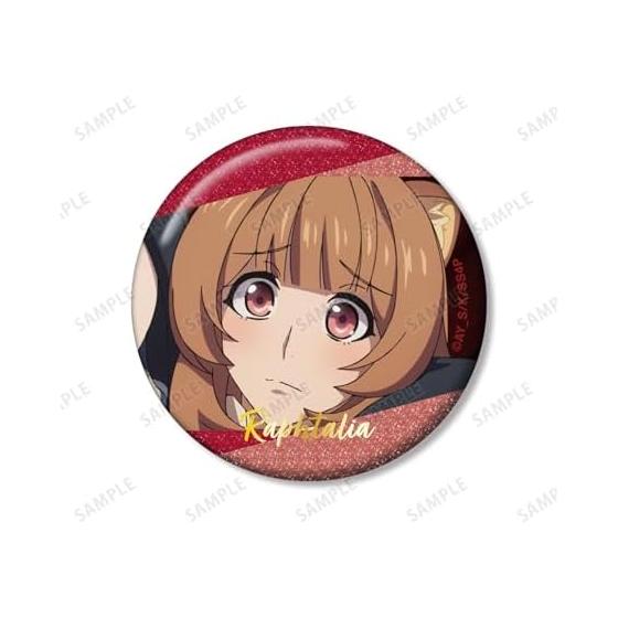 The Rising of the Shield Hero Season 4 Raphtalia Scene Photo Glitter Can Badge Set of 3
