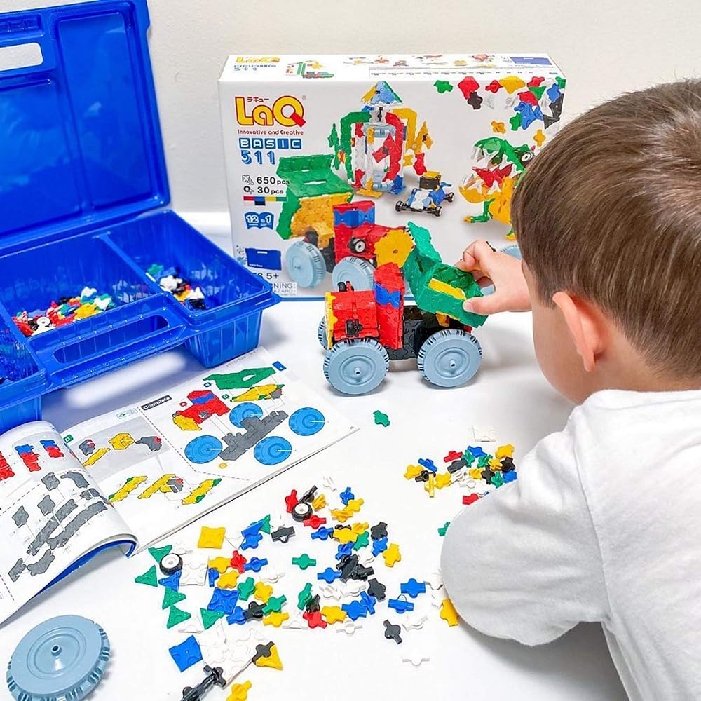 Yoshiritsu LaQ Basic Building Blocks Set 511 Creative Construction Toy for Kids