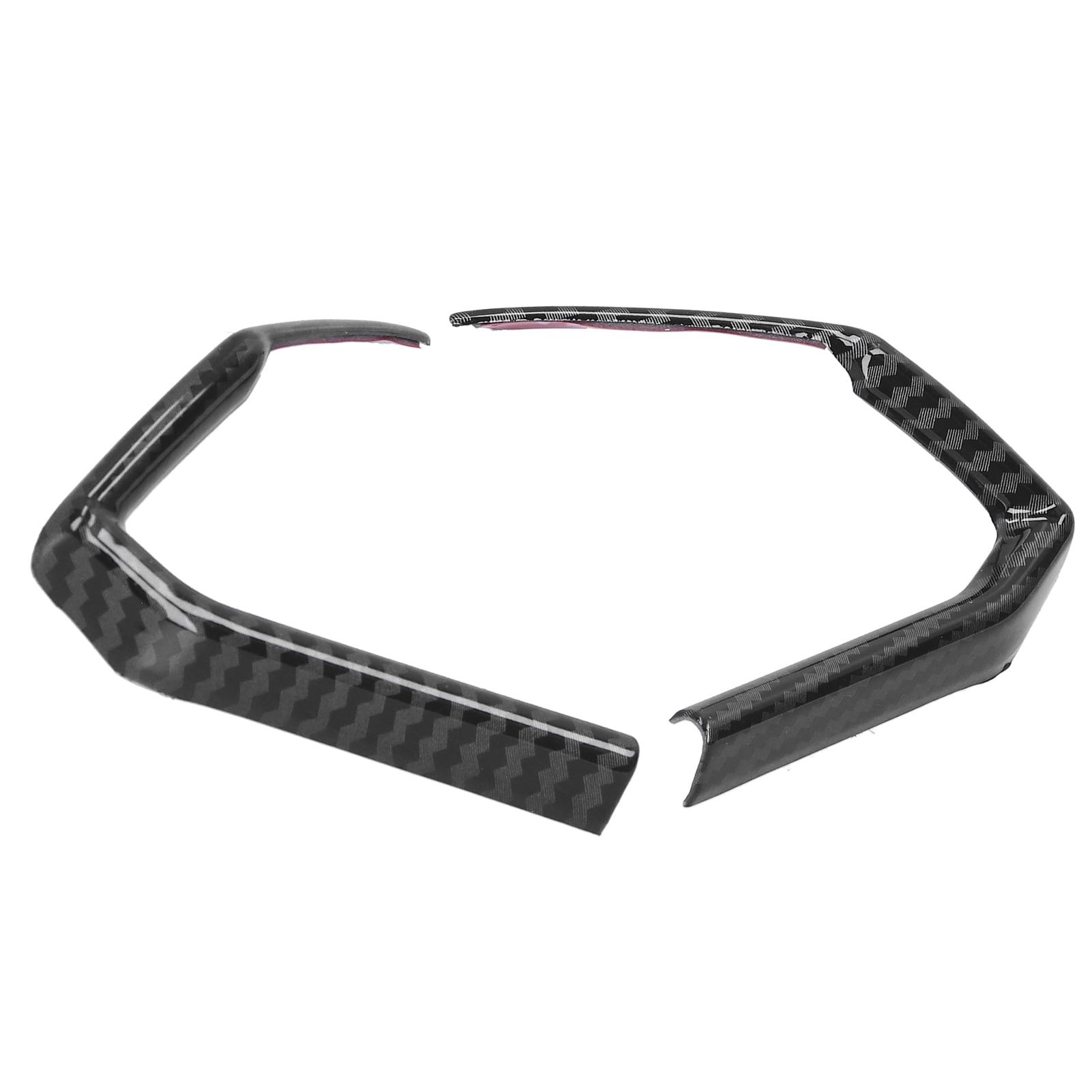 

2 шт. наклейка на руль с блестками, подходит для Mazda 3AxelaCX4CX5Углеродное волокно