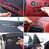 For Maserati Ghibli 2014- Soft Carbon Fiber Car Center Control Panel Door Decoration Sticker Car Interior Accessories