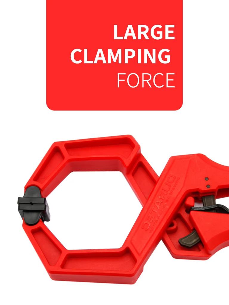 Ratchet Spring Clamp DIY Woodworking Tools 1Pcs 8 9 10inches Plastic Nylon Clamps Photo Background Strong Fixing Clip