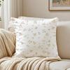 Elegant Flowers With Artistic Patterns Cushion Cover Pillowcase Anti-Dustmite Living Room Sofa Decor Cushion Room