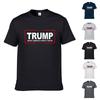 President Trump Donald T Shirt Make America Great Again Cotton Shirt Tops Tee