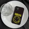 N-Nirvanaes Rock Band For IPhone 16 15 14 11 12 13 Pro Max Plus X XS MAX Matte Soft Back Phone Cover Case