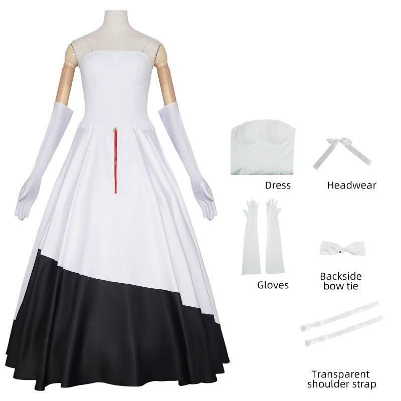 Costume Cosplay Tine Chelc di Fate Strange Fake Per Role Play Anime Con Tessuto Morbido