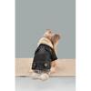 10PC/Lot Fur Collar Dog Leather Jacket Windproof Warm Small Dog Coat Winter Dog Clothes Puppy Clothing