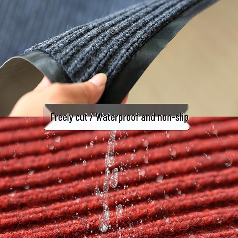 Double Stripe Entryway Floor Mat