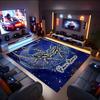 1PC Custom Name "Night Sky Spider Web" Theme Floor Mat Ideal for Living Room, Game Rooms, Office, Bedroom,Floor Mat Playful Design