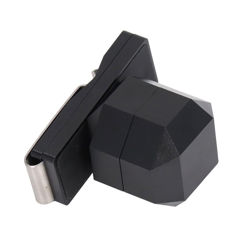 Aluminum Cue Chalk Holder Clip Octagon 2 Layers Silent Billiard Pool Cue Chalk Box Holder Billiard Accessories