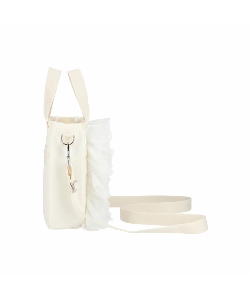 Lesportsac Melange Lace Ruffle N/S Ruffle Mini Torba Tote [1832.Ld64]
