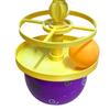 Interactive Cat Feather Toy Self Play Tumbler Toy with Feather and Ball Kitten Exercise Toy for Bored Indoor Adult Cats